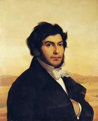 Portrett av Jean-Francois Champollion (1790-1832) 1831